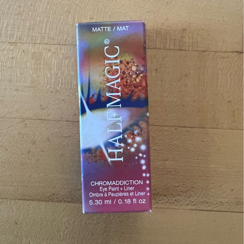 BRAND NEW half magic matte eye paint and liner NIB